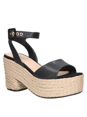 Sandalia Mujer G516 MINGO negro