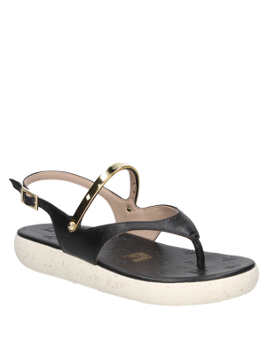 Sandalia Mujer G425 LUZ DA LUA negro