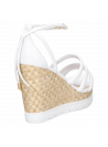 Sandalia Mujer G430 LUZ DA LUA blanco