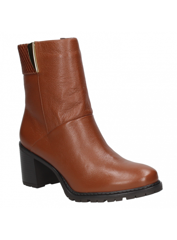 Botin Mujer H485 MINGO café